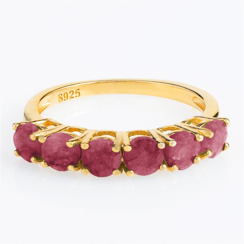 Magician's Choice Ruby Ring & Earrings
